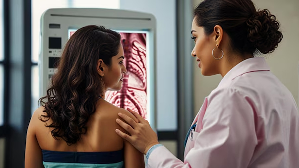 Secondary Breast Cancer in Hindi