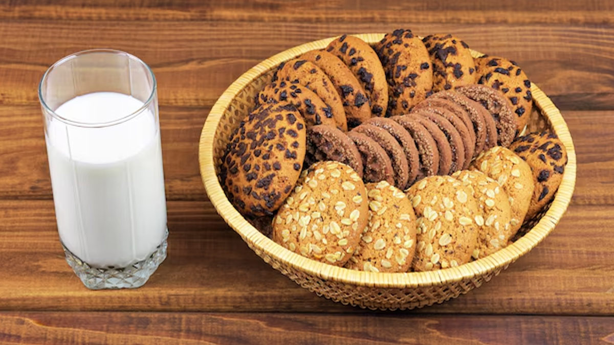 Millet Oats Choco Chip Cookies