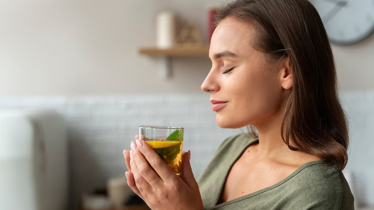 Lemongrass tea to reduce high blood pressure