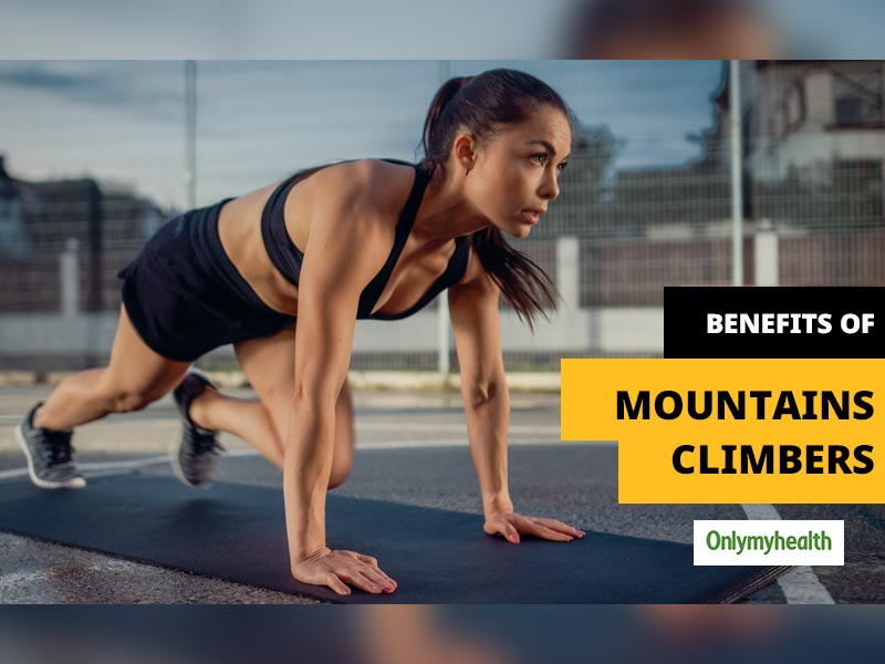 Mountain climber plank online exercise