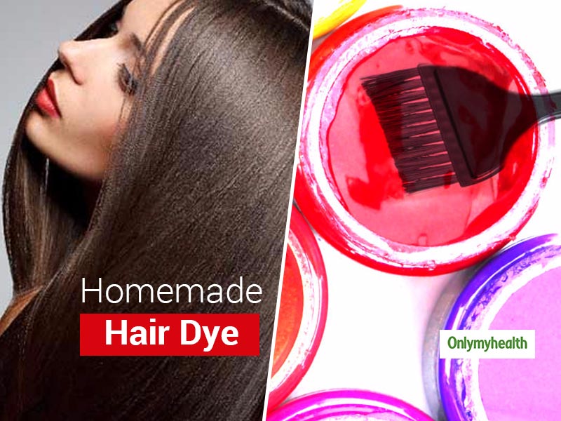 Homemade hair deals dye