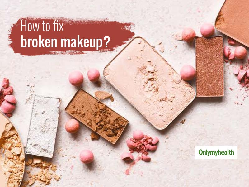 Tips On How To Fix And Reuse Broken Makeup
