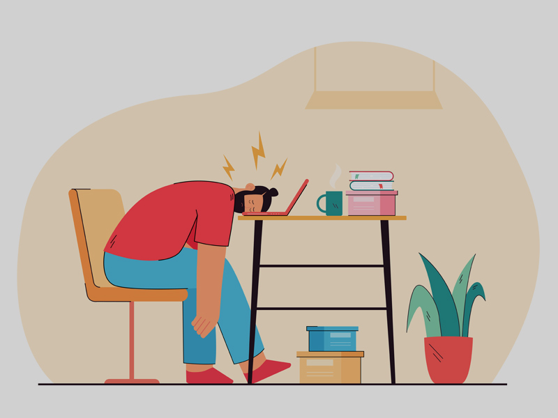 Tips To Tackle Work Anxiety While Working from Home Post Pandemic