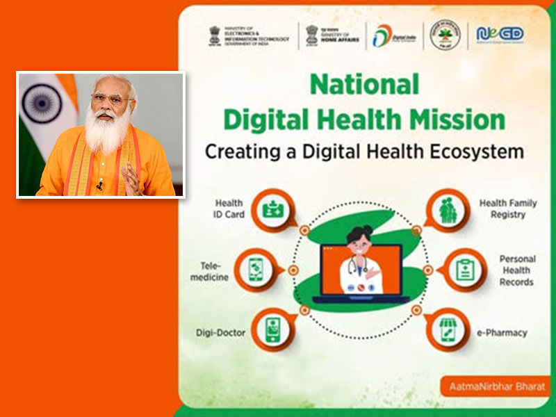 PM Modi Launches Health ID Initiative 'Ayushman Bharat Digital Mission'; Know The Features