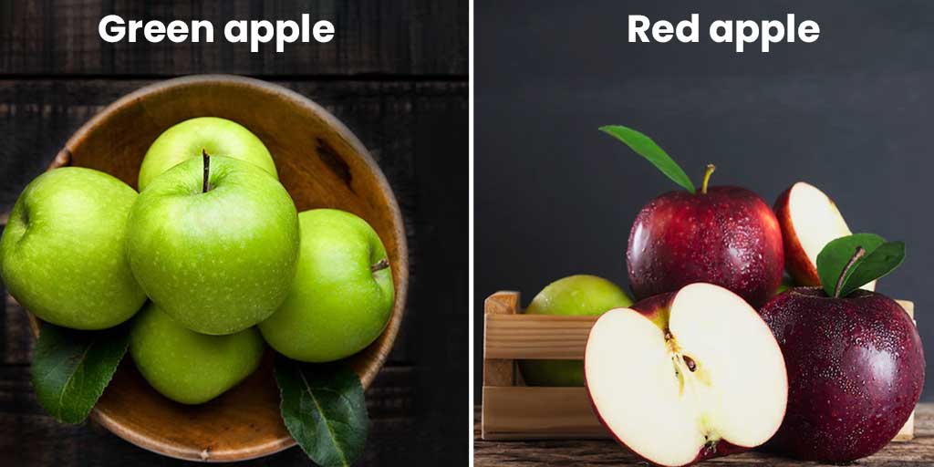 Apple Nutrition - Red and Green Apple Nutrition Facts