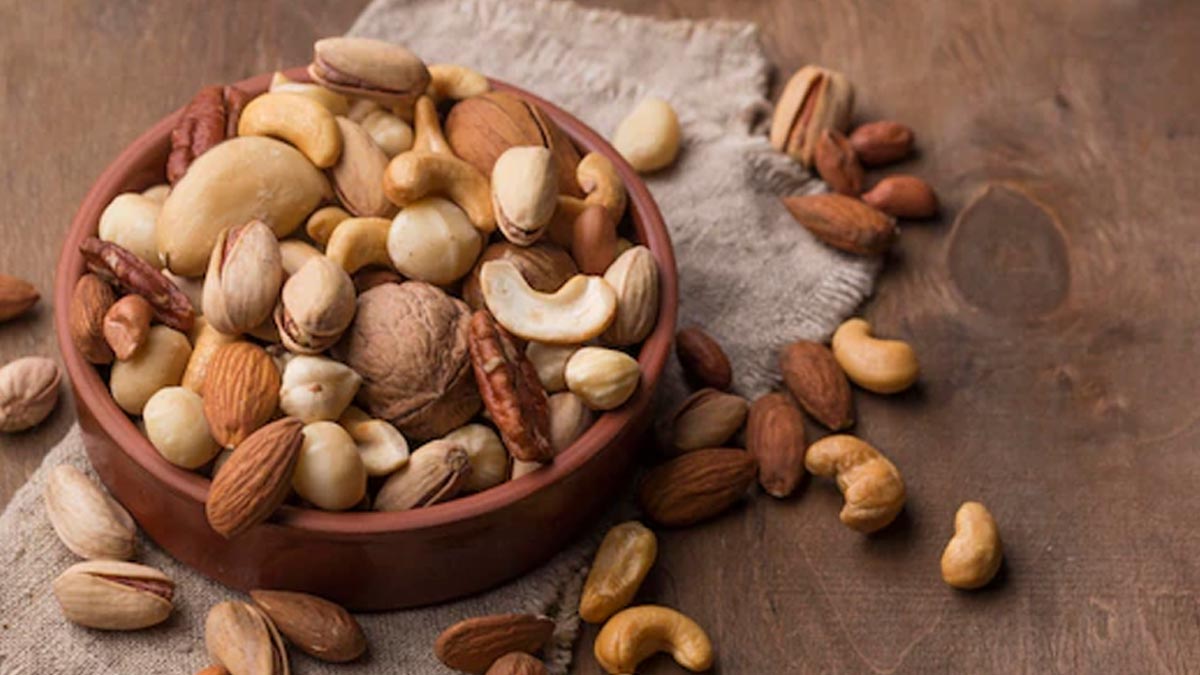 Struggling To Manage Blood Pressure? Here's How Nuts & Dry Fruits Can Help