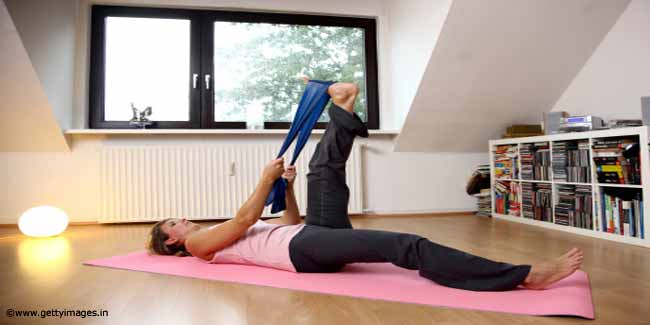 Single Leg Stretch - Pilates Exercise 11 for Beginners