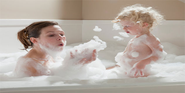 Bathing From Soap and Shampoo in Hindi