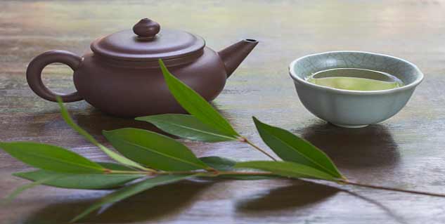 green tea in hindi 