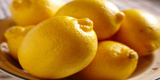 Use of lemon for natural skin care and beauty treatment