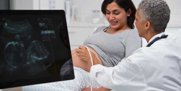First pregnancy visit