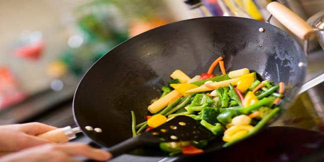 The benefits of stir-frying food
