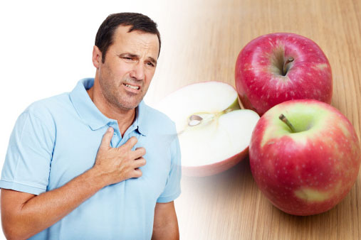 apple for heartburn in hindi 