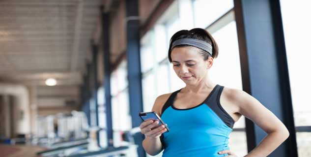 using facebook during gym in hindi 