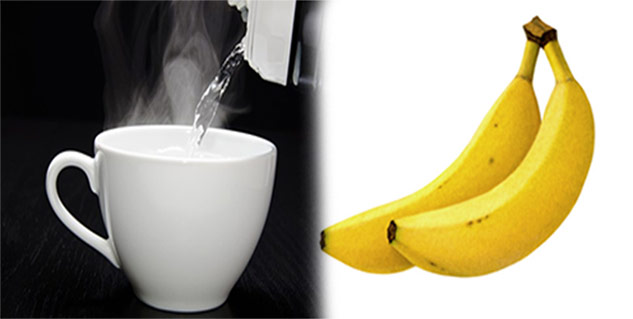 banana and warm water in hindi 