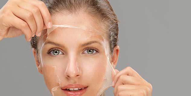 Peal off mask