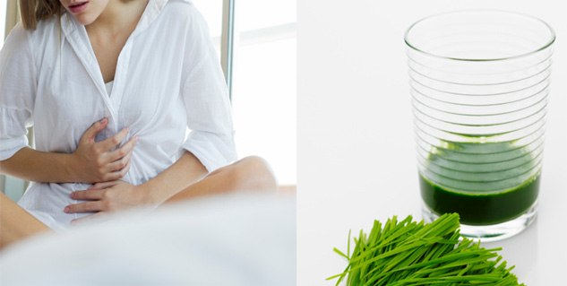 wheat grass for period pain in hindi 