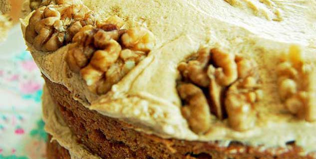 coffee and walnut cake in hindi 