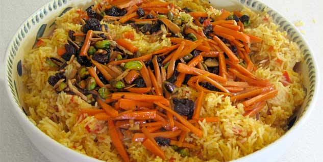 kabuli pulav काबुली पुलाव