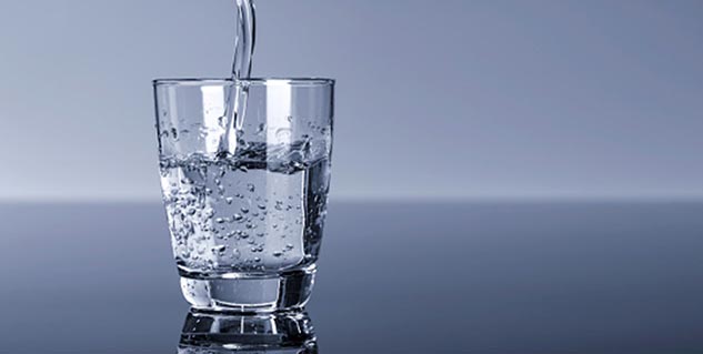 drinking water