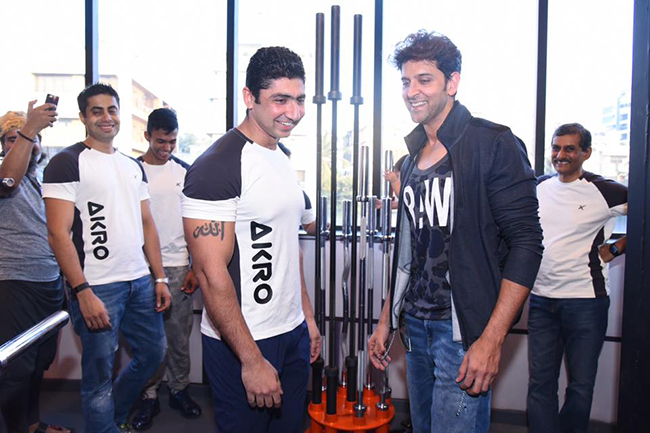 Hrithik Roshan At Akro Gym Launch In Mumbai On 12th Nov, 56% OFF