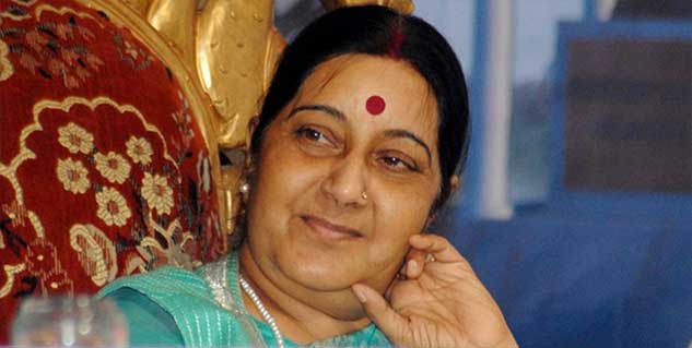 sushma swaraj in hindi 
