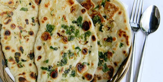 Garlic naan