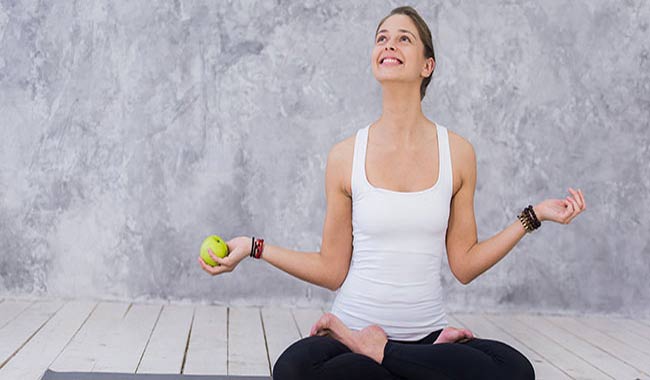 Stop the clock with right diet and yoga