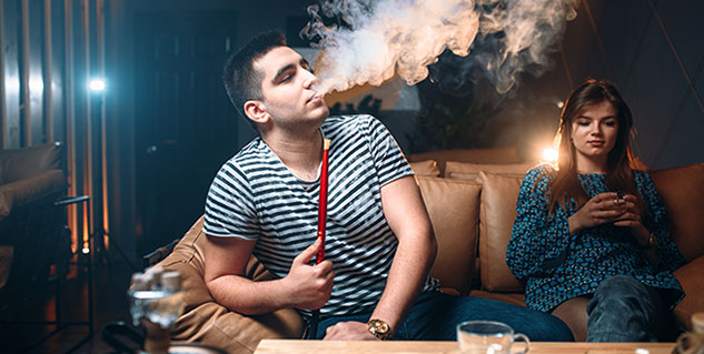 hookah in hindi 