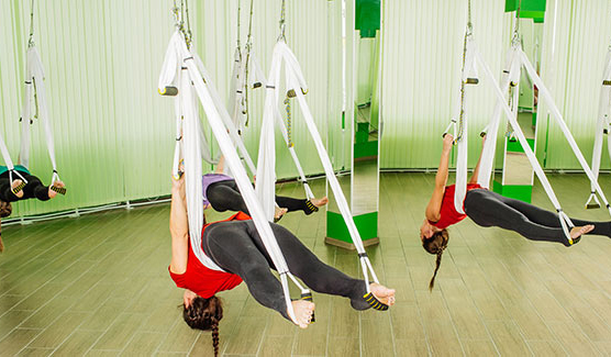 Practice Aerial Yoga for Weight Loss and a Healthy Body