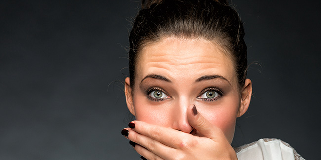 Let yoga help If bad breath is embarrassing you!