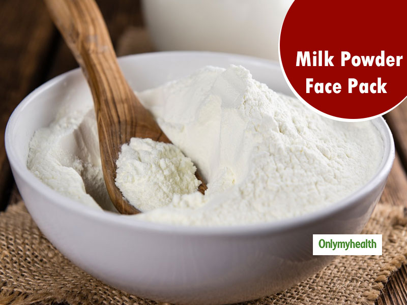 Milk Powder Face Pack To Treat Skin Issues And Get A Clear and Glowing Skin