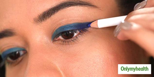 purple eyeliner
