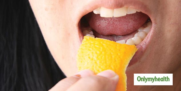 Eating Orange Peel