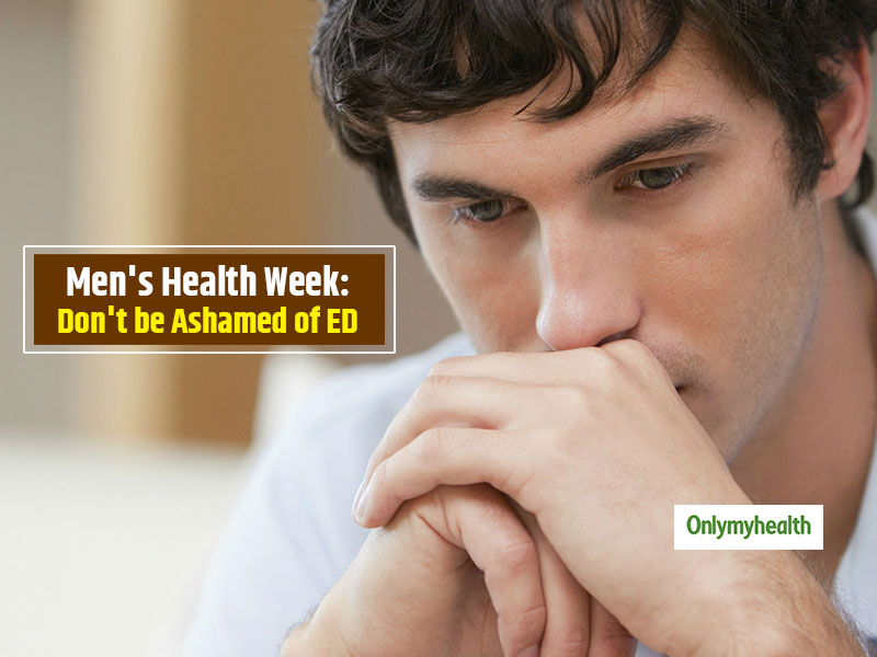 Men’s Health Week 2019: Don’t be Ashamed of Erectile Dysfunction. Timely Treatment is Necessary