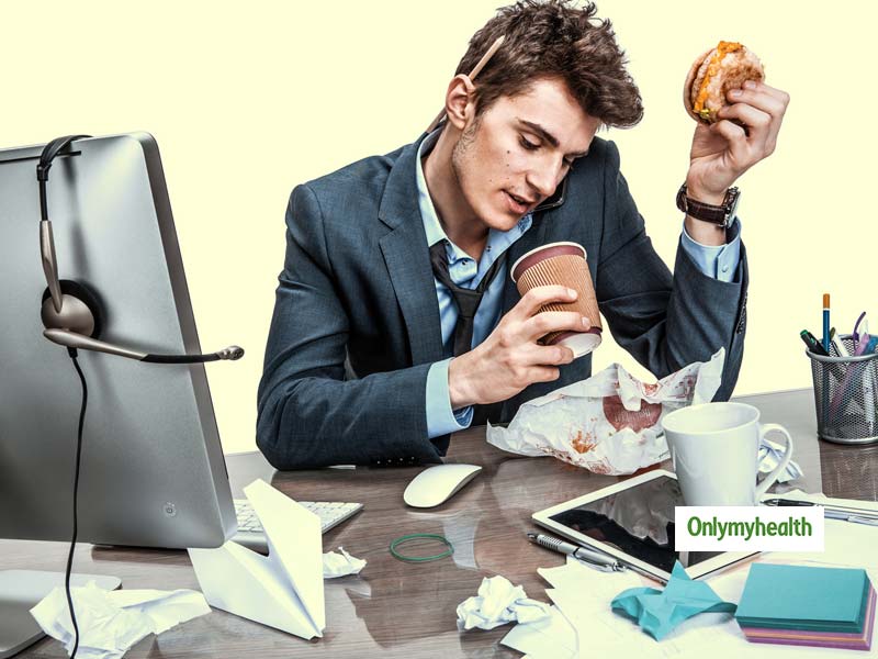 Replace junk food with fast food at the workplace: Study