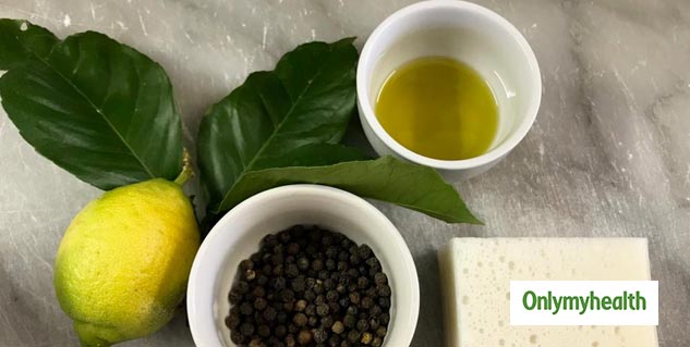 Black Pepper and Olive Oil Hair Pack