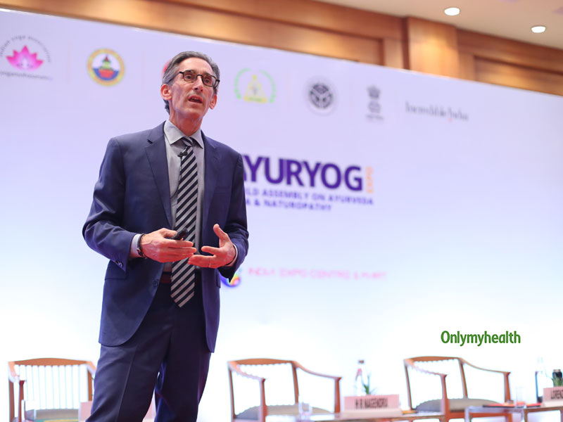 AYURYOG EXPO 2019: 'कैंसर जैसी बीमारियों को रोकने में कारगर है यौगिक लाइफस्‍टाइल': डॉ. कोहेन 