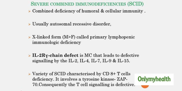 what cells does scid affect