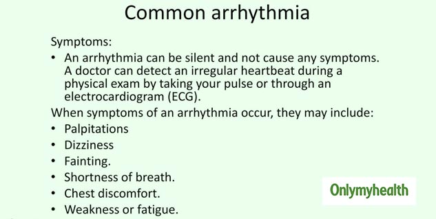 arrhtymia symptoms
