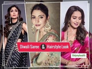Diwali Saree And Hairstyle Look: Follow Trends By Bollywood Celebrities This Festive Season