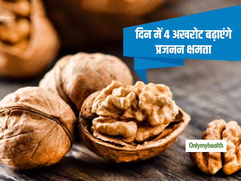 दिन में किसी भी समय खाएं सिर्फ 4 अखरोट कभी नहीं होगा कैंसर, पुरुषों में बढ़ेगी प्रजनन क्षमता