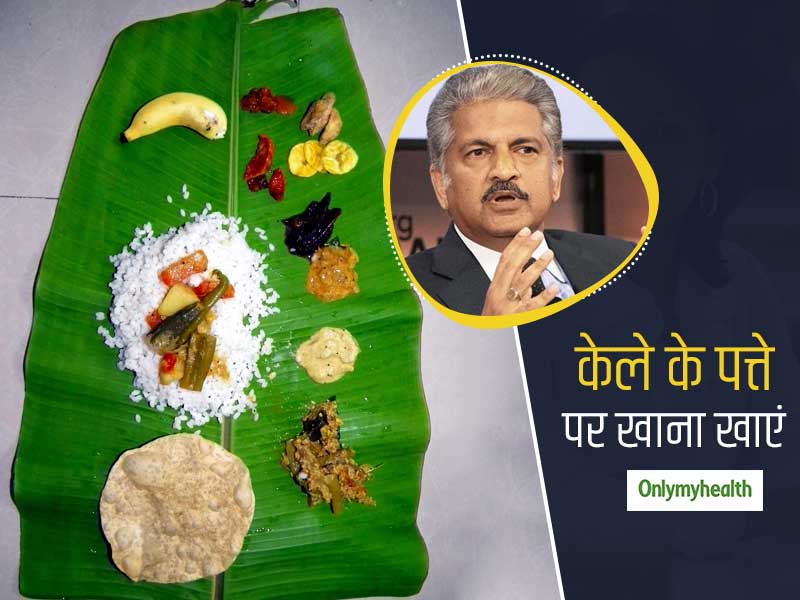 आनंद महिंद्रा की कंपनी अब केले के पत्तों पर खिलाएगी खाना, जानें केले के पत्ते पर खाना खाने के स्वास्थ्य लाभ