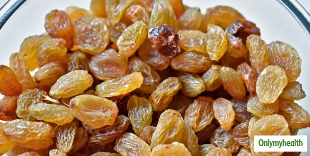 benefits of raisins or kishmish in hindi