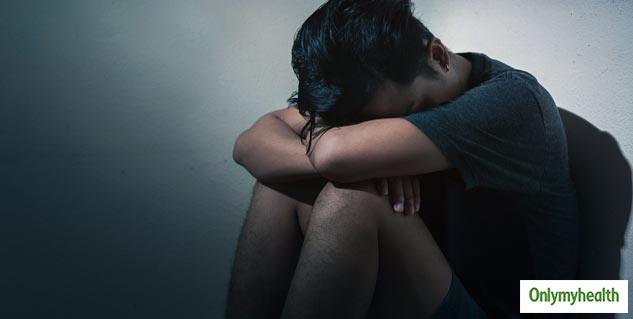 depressed man
