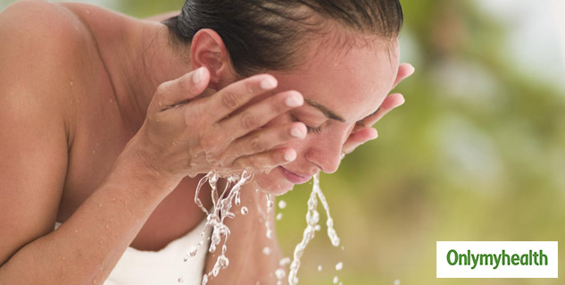 washing face with cold water benefits