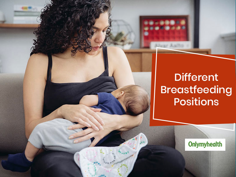 Common breastfeeding positions