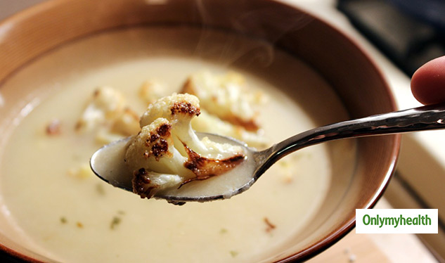cauliflower soup in winters for weight loss