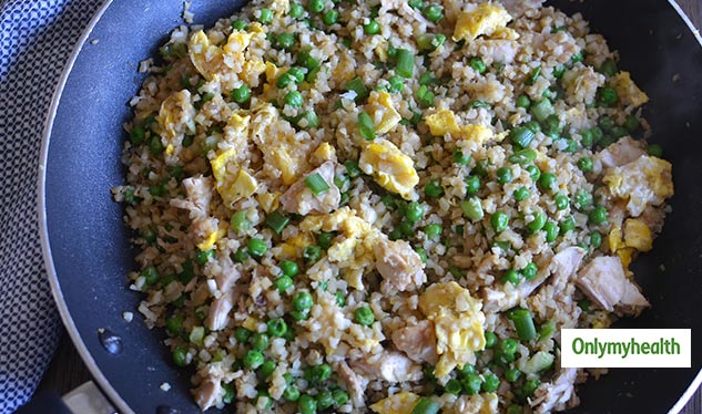 low calorie healthy fried rice recipe