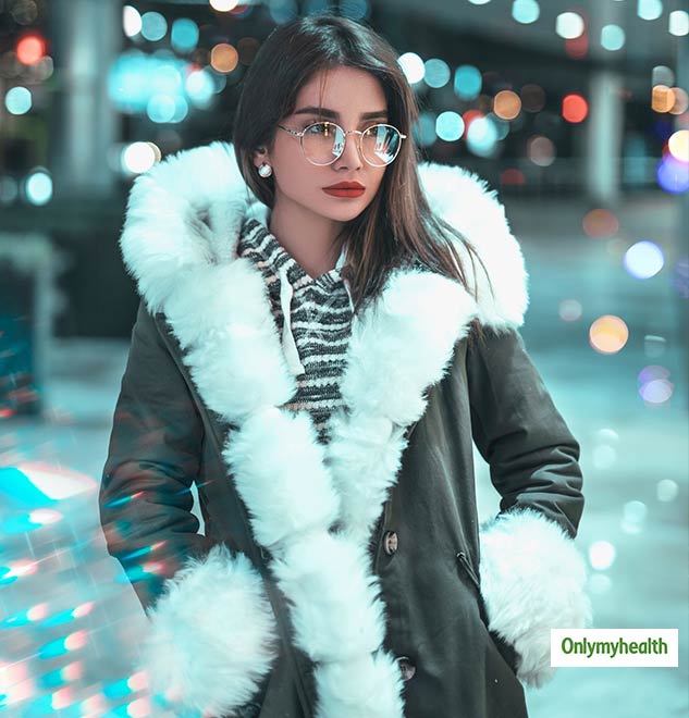 winter fashion girl
